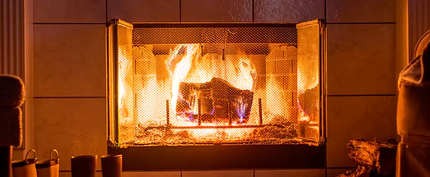 Mendota Hearth Landscape Fireplace Installation in Bel Air North, Maryland