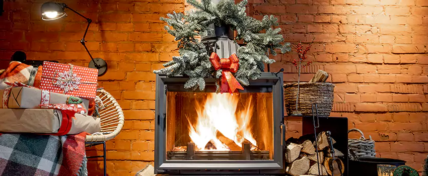 Travis Industries Linear Gas Fireplace Installation in Bel Air North, Maryland